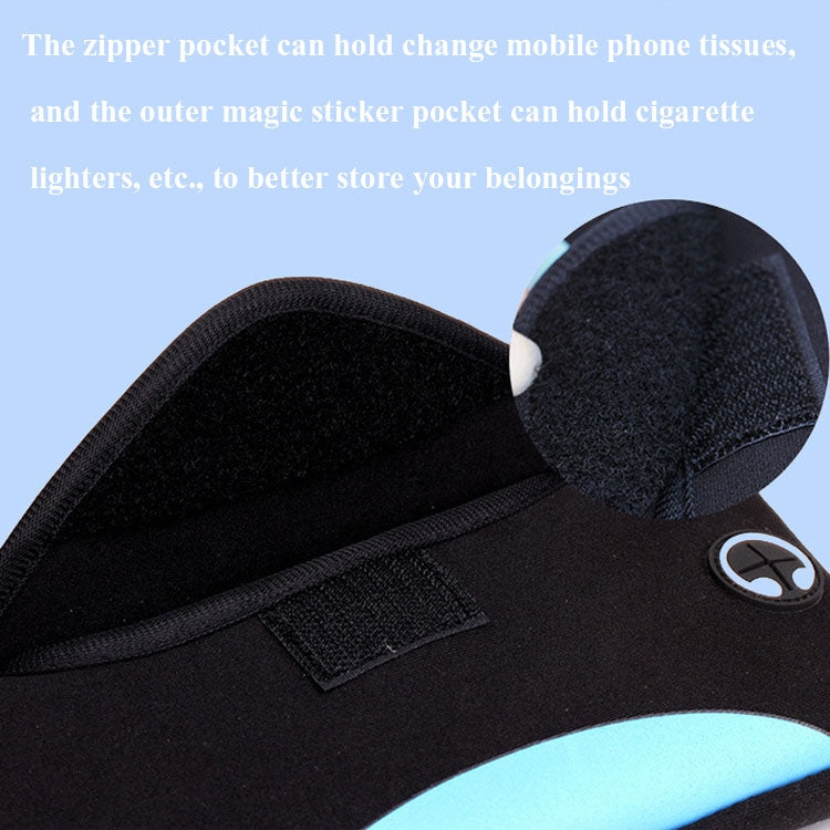 Outdoor Sports Waist Bag Anti-Lost Mobile Phone Bag Running Riding Multifunctional Water Bottle Bag, Purple, Black, Sky Blue, Dark Blue, Red