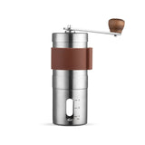 Portable Hand Crank Coffee Machine Stainless Steel Manual Grinder, Medium