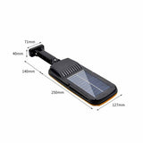 Solar Outdoor Waterproof Wall Light Human Body Induction Garden Light Fence Lighting Street Light, TG-TY07701 6 x 28 LED, TG-TY07703 10 x 16 LED, TG-TY07704 Diamond 124 LED, TG-TY07705 6 x 40 COB, TG-TY07706 8 x 30 COB, TG-TY07707 10 x 24 COB