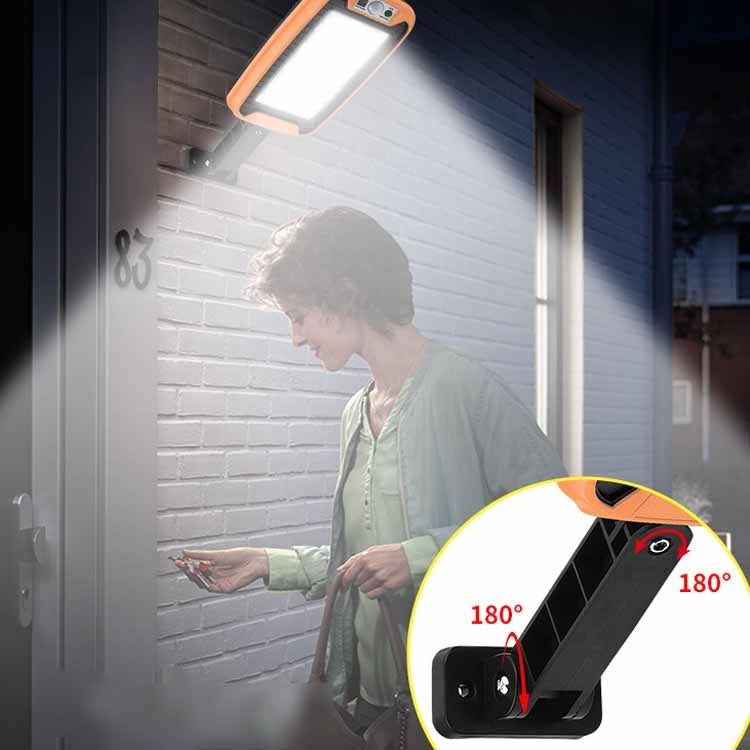 Solar Outdoor Waterproof Wall Light Human Body Induction Garden Light Fence Lighting Street Light, TG-TY07701 6 x 28 LED, TG-TY07703 10 x 16 LED, TG-TY07704 Diamond 124 LED, TG-TY07705 6 x 40 COB, TG-TY07706 8 x 30 COB, TG-TY07707 10 x 24 COB
