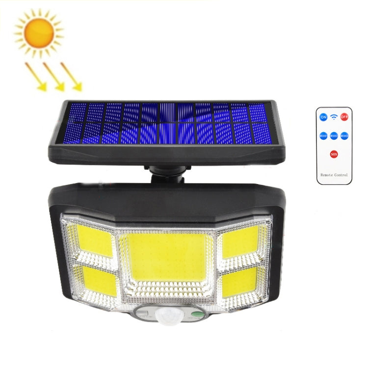 TG-TY085 Solar Outdoor Human Body Induction Wall Light Household Garden Waterproof Street Light wIth Remote Control, Spec:, 96 LED Integrated, 96 COB Integrated, 96 LED Separated, 96 COB Separated, 168 LED Integrated, 168 COB Integrated              ... 168 COB Integrated