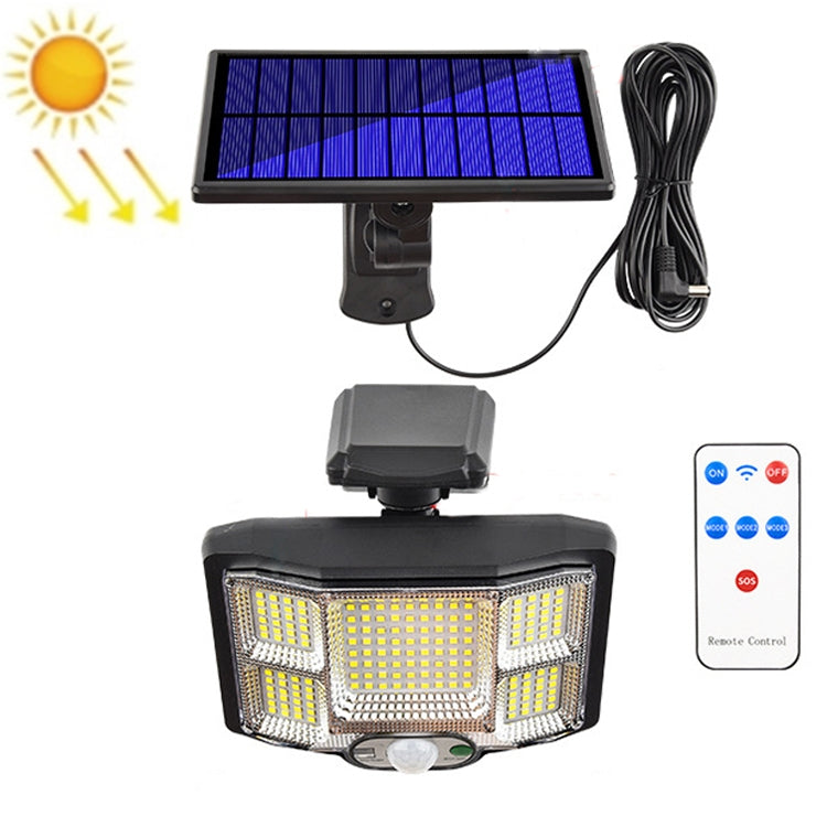 TG-TY085 Solar Outdoor Human Body Induction Wall Light Household Garden Waterproof Street Light wIth Remote Control, Spec:, 96 LED Integrated, 96 COB Integrated, 96 LED Separated, 96 COB Separated, 168 LED Integrated, 168 COB Integrated              ... 168 LED Separated