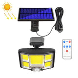 TG-TY085 Solar Outdoor Human Body Induction Wall Light Household Garden Waterproof Street Light wIth Remote Control, Spec:, 96 LED Integrated, 96 COB Integrated, 96 LED Separated, 96 COB Separated, 168 LED Integrated, 168 COB Integrated              ... 168 COB Separated