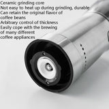 USB Rechargeable Coffee Machine Electric Coffee Grinder, USB Coffee Grinder