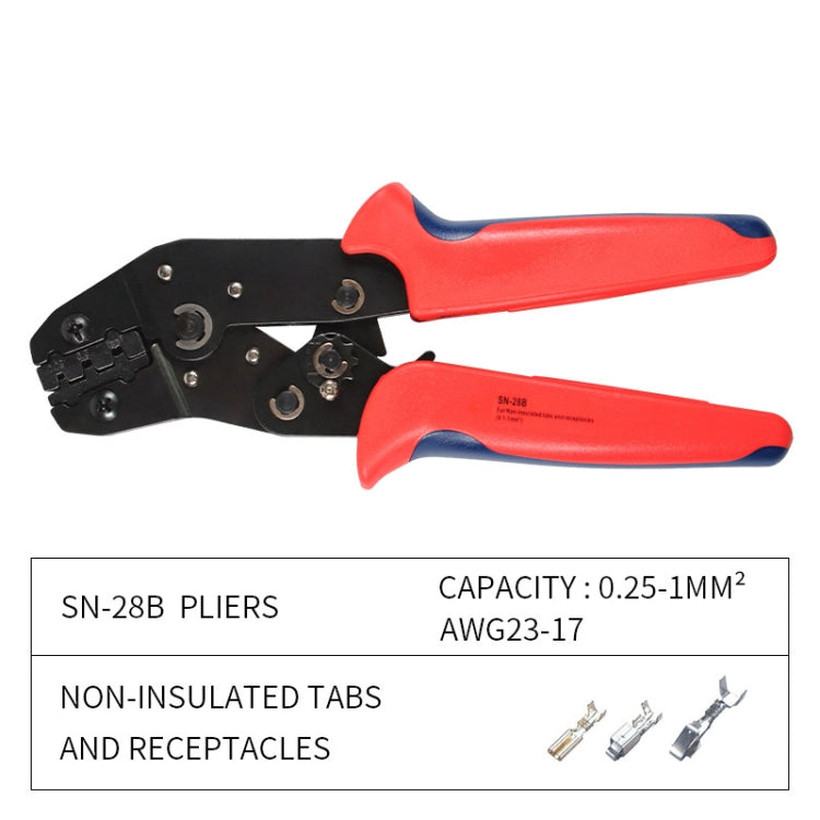 Multi-Function Mini Terminal Connect Crimped Pliers Terminal Connect Crimping Pliers, SN-28B