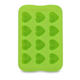 Silicone Chocolate Mold Tray Creative Geometry Shaped Ice Cube Cake decoration Mold, Round, Square, Heart, Star