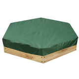 210D Oxford Cloth Hexagonal Bunker Cover UV-Proof Dust-Proof And Waterproof Toy Cover, 230x200cm, 180x150cm, 140x110cm 230x200cm
