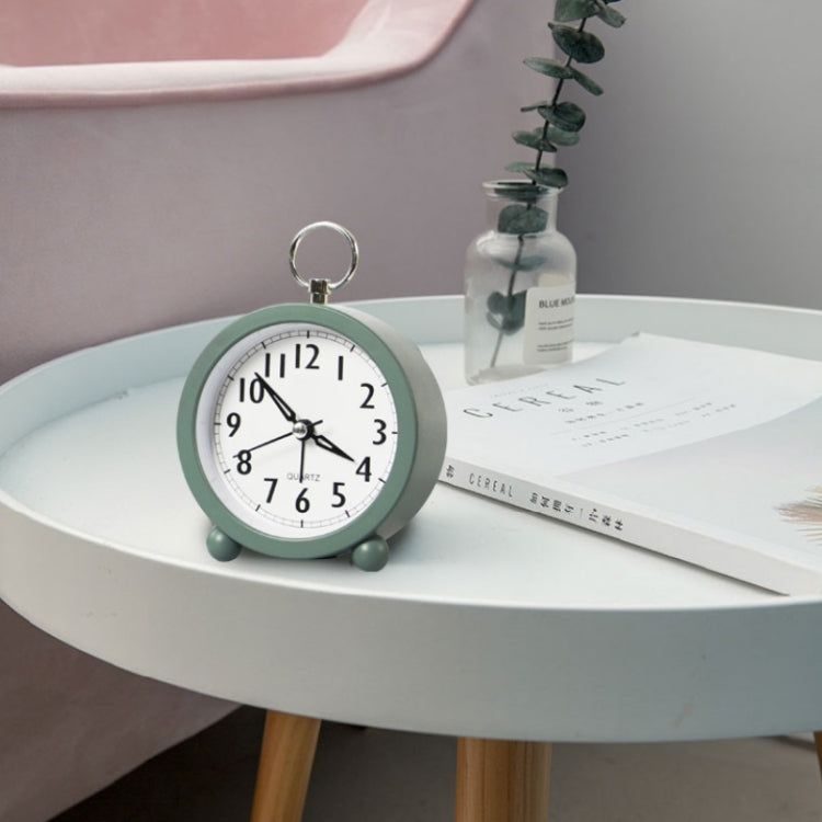 Office Home Round Alarm Clock Student Watch Gift, Red, Green, Blue, Black, Pink, Grey