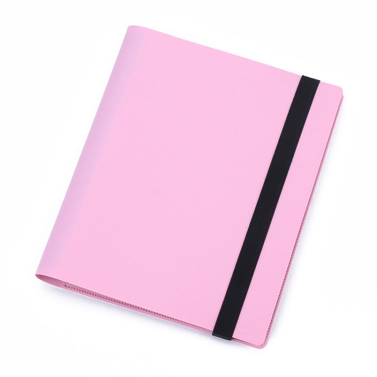 3 Inch Elastic Solid Color Photo Album Large Capacity Photo Star Card Storage Book, 3 Inch 160, 3 Inch 288 3 Inch 160 Baby Pink