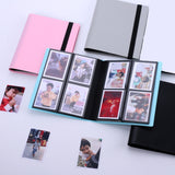 3 Inch Elastic Solid Color Photo Album Large Capacity Photo Star Card Storage Book, 3 Inch 160, 3 Inch 288