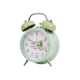 Student Cute Style Bell Alarm Clock Bedside Mute Clock With Light Specification：, Y33 3 Inch (Blue), Y33 3 Inch (Green), Y33 3 Inch (Pink), Y33 3 Inch (Beige), Y34 3 Inch (Blue), Y34 3 Inch (Green), Y34 3 Inch (Pink), Y34 3 Inch (Beige), Y35 4 Inch (Bl...