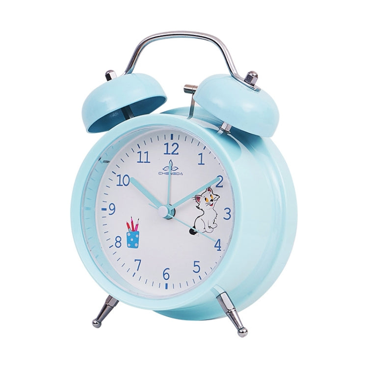 Student Cute Style Bell Alarm Clock Bedside Mute Clock With Light Specification：, Y33 3 Inch (Blue), Y33 3 Inch (Green), Y33 3 Inch (Pink), Y33 3 Inch (Beige), Y34 3 Inch (Blue), Y34 3 Inch (Green), Y34 3 Inch (Pink), Y34 3 Inch (Beige), Y35 4 Inch (Bl...