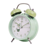 Student Cute Style Bell Alarm Clock Bedside Mute Clock With Light Specification：, Y33 3 Inch (Blue), Y33 3 Inch (Green), Y33 3 Inch (Pink), Y33 3 Inch (Beige), Y34 3 Inch (Blue), Y34 3 Inch (Green), Y34 3 Inch (Pink), Y34 3 Inch (Beige), Y35 4 Inch (Bl...