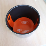 Oven Accessories Bread Dough Transfer Baking Mat Long Handle Extraction Mat, Brown, Orange