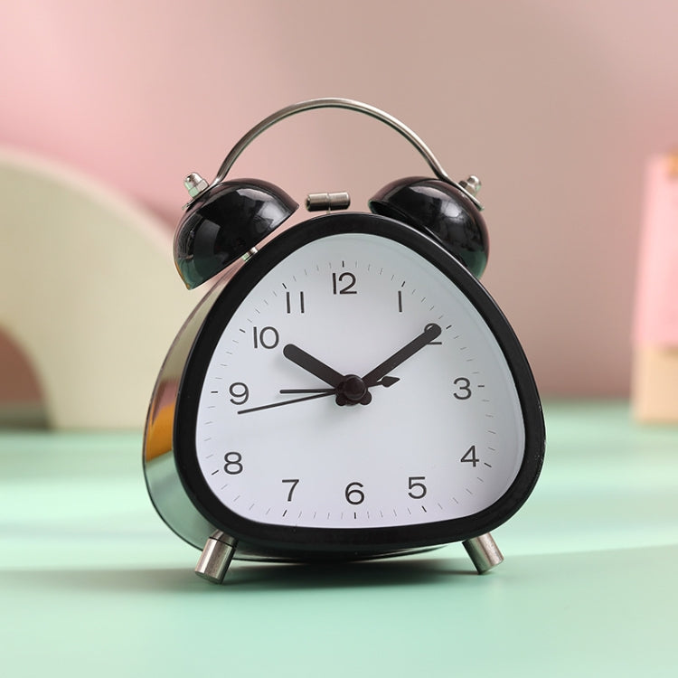 Student Metal Retro Digital Alarm Clock With Light, Red, Green, Black