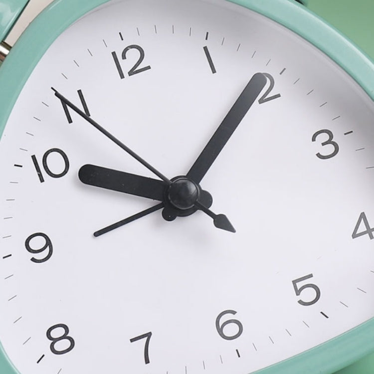 Student Metal Retro Digital Alarm Clock With Light, Red, Green, Black