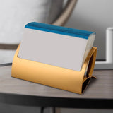 Creative Metal Card Holders Note Holders for Office Display Desk Business Card Holders Desk Accessories Stand Clip