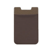 Stretch Lycra Mobile Phone Back Sticker Card Holder Phone Back Wallet Bus Bank Card Holder, Black, Red, Pink, Green, Rose Red, White, Deep Blue, Water Blue, Purple, Brown, Dark Blue, Dark Gray, Gold, Gray