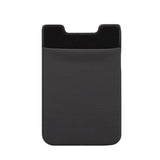 Stretch Lycra Mobile Phone Back Sticker Card Holder Phone Back Wallet Bus Bank Card Holder, Black, Red, Pink, Green, Rose Red, White, Deep Blue, Water Blue, Purple, Brown, Dark Blue, Dark Gray, Gold, Gray