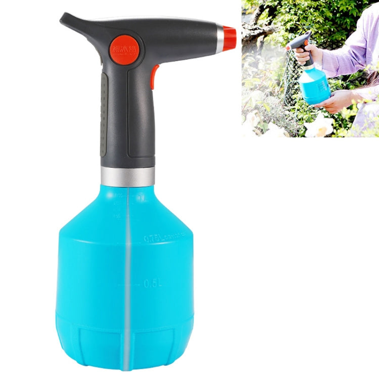 USB Electric Disinfection Sprayer Household Watering Can Bottle Automatic Alcohol Sprayer Blue