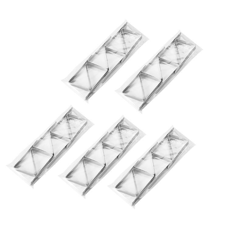 30 PCS Stainless Steel Tablecloth Clip Triangle Table Clamp Picnic Flexible Clip, 30 PCS(Classic ), 30 PCS (Wave)