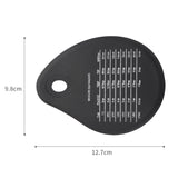 Silicone Scraper Cream Steward Scraper Butter Cut Knife Wiper, Cut Knife Wiper(Black), Cut Knife Wiper(Red)