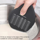 Silicone Scraper Cream Steward Scraper Butter Cut Knife Wiper, Cut Knife Wiper(Black), Cut Knife Wiper(Red)