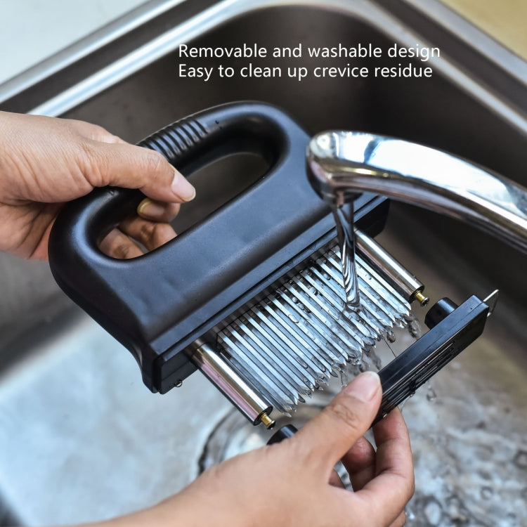 48 Pneumatizer With Handle Tender Meat Knuckle Utensils Kitchen Tool Barbecue Meat, 48-pin 20A48