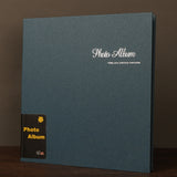 12 inch Suede Handmade DIY Pasted Film Photo Album, Black Gilt, Red Dust Family, Persian Blue, Premium Grey Coffee, Golden Year Persian Blue