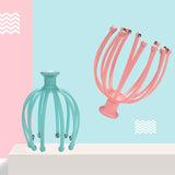 12 Claw Head Massager Octopus Rotating Ball Relaxing Massager