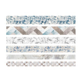 Paper Lattice Decorative Material Tape For Handbook, Rainbow Plaid, Black Plaid, Background Black, Texture, Basic Plaid, Stripe