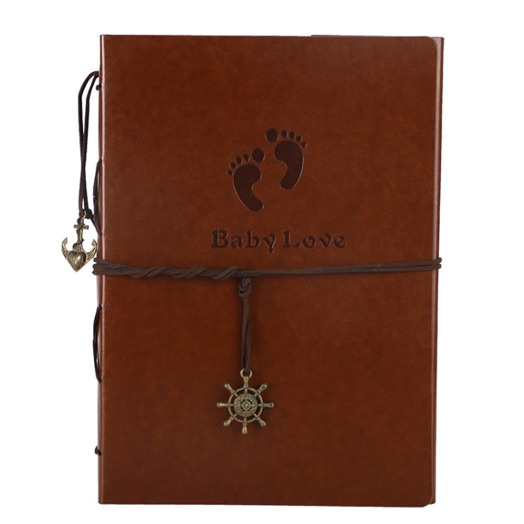 DIY Photo Scrapbook Handmade Children Growth Commemorative Album, Specification： Large Skirt Girl, Large Elk, Small Feet, Large Feet, Small Heart, Small LOVE