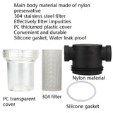 Water Pipe Front Plastic Filter Garden Irrigation Water Purifier, Specification:, 4 Points Interface 40 Mesh, 6 Points Interface 40 Mesh, 1 inch Interface 40 Mesh, 4 Points Interface 80 Mesh, 6 Points Interface 80 Mesh, 1 inch Interface 80 Mesh        ...