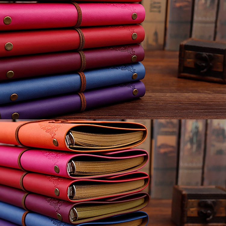 Skirts Beauty Hand Account Book Diary Book Retro Notepad, Small Pink, Small Lake Blue, Small Wine Red, Small Yellow, Small Purple, Large Pink, Large Lake Blue, Large Wine Red, Large Red, Large Yellow, Large Purple
