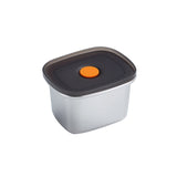Refrigerator Fruit Fresh-Keeping Box 304 Stainless Steel Sealed Lunch Box, 250ml, 450ml, 600ml, 1000ml