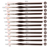 12 PCS/Set Painting Triangle Rod Two-Color Nylon Hair Hook Line Pen Watercolor Brush Pen Art Supplies, Watercolor Brush Pen