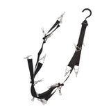 Rotary Hook Wardrobe Cap Clip-Hanging Rope Bedroom Home Storage Clothes Door Back Rogue, Clothes Door Back Hook