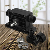 Portable Mini Water Pump Electric Drill Driven High Flow Oil Pump, Standard With Two Connectors, High Flow Oil Pump