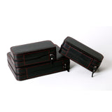 PU Leather Full Carbon Fiber Zipper Watch Bag Watch Storage Display Box, Style:, 02 Watch Position, 04 Watch Position, 08 Watch Position Carbon Fiber