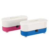3 in 1 Glasses Cleaning Machine Small Contact Lens Glasses Jewelry Watch Cleaner, Pink, Blue