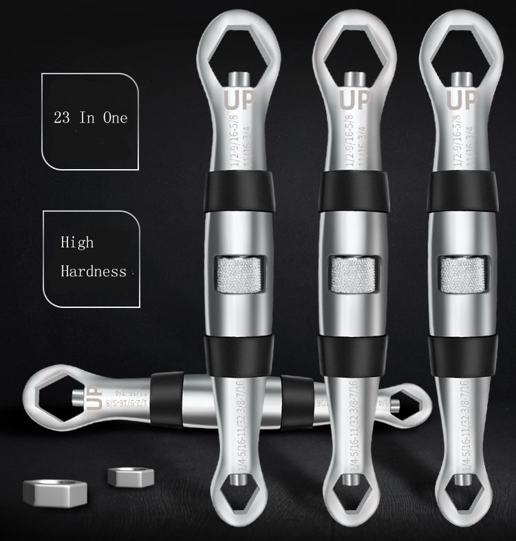 23 In 1 Double Head Self-Tightening Universal Opening Multi-Purpose Torx Wrench, 23 In 1 Torx Wrench