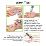 Circulating Energy Automatic Point Finding Meridian Pen Home Pain Electronic Acupuncture Pen Specifications：, 5 Head Color Boxes (Battery Model), Only Pen, 3 Head Color Box (Charging Model), 5 Head Color Box (Charging Model)