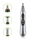 Circulating Energy Automatic Point Finding Meridian Pen Home Pain Electronic Acupuncture Pen Specifications：, 5 Head Color Boxes (Battery Model), Only Pen, 3 Head Color Box (Charging Model), 5 Head Color Box (Charging Model)