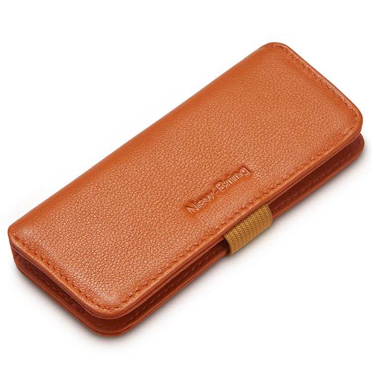 New Bring Pull-Out Key Case Coin Purse Men And Women Leather Simple Key Storage Bag