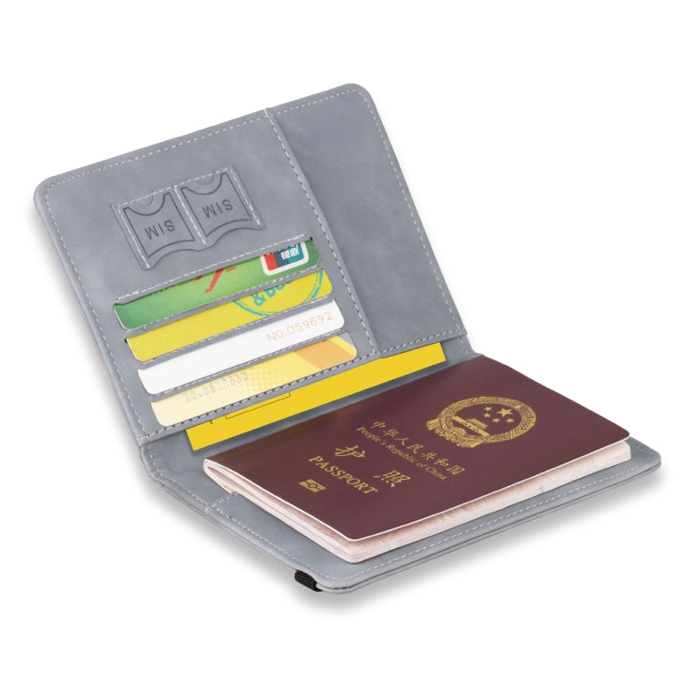 COVC1011 Travel Passport Card Bag Elastic Band Protective Case