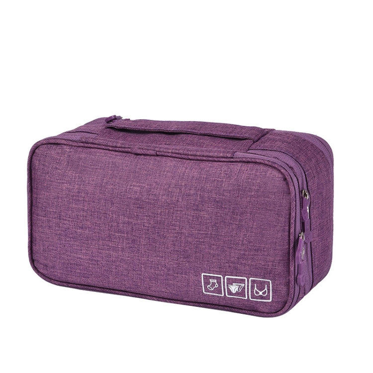 Travel Waterproof Storage Bag Underwear Storage Finishing Bag, Black, Gray, Violet, Wine Red, Sky Blue, Navy Violet
