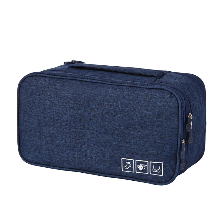 Travel Waterproof Storage Bag Underwear Storage Finishing Bag, Black, Gray, Violet, Wine Red, Sky Blue, Navy Navy
