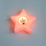 3 PCS Stars Night Light Baby Care Bedside Decoration Light, Yellow, Pink, White, Blue