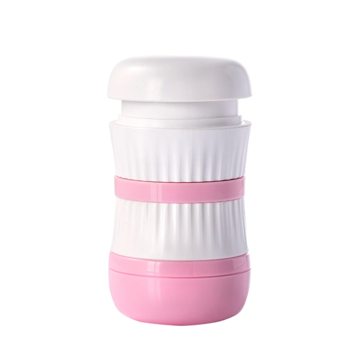 TR018 Medicine Cutter Grinding and Crushing Pill Box, Green, Grey, Pink Pink