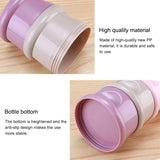 3 Layer Frog Style Portable Baby Food Storage Box Cartoon Milk Powder Box, Blue, Green, Purple